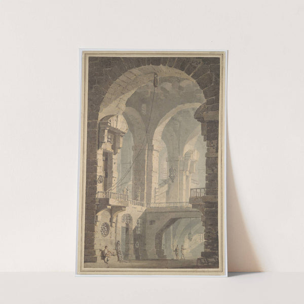 Dark Prison (Carcere Oscura) by Joseph Mallord William Turner