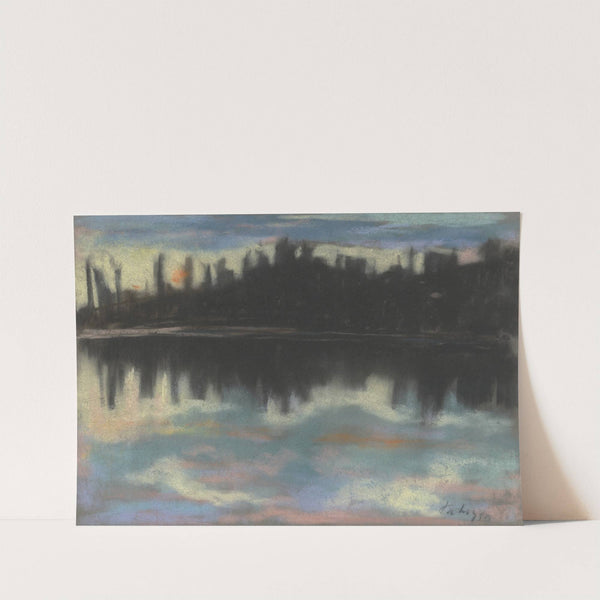 Dark Riverbank by Zolo Palugyay