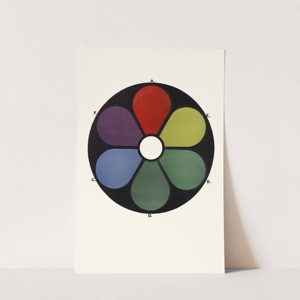 Darkened Shades of the Primaries and their Complementaries by James Ward