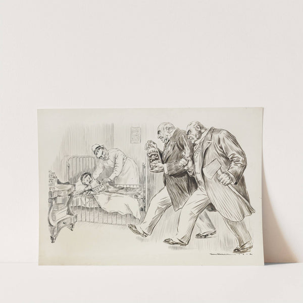 Darling, it’s for their own good (1912) by William Henry Walker