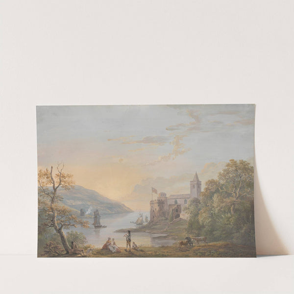 Dartmouth Castle by Paul Sandby