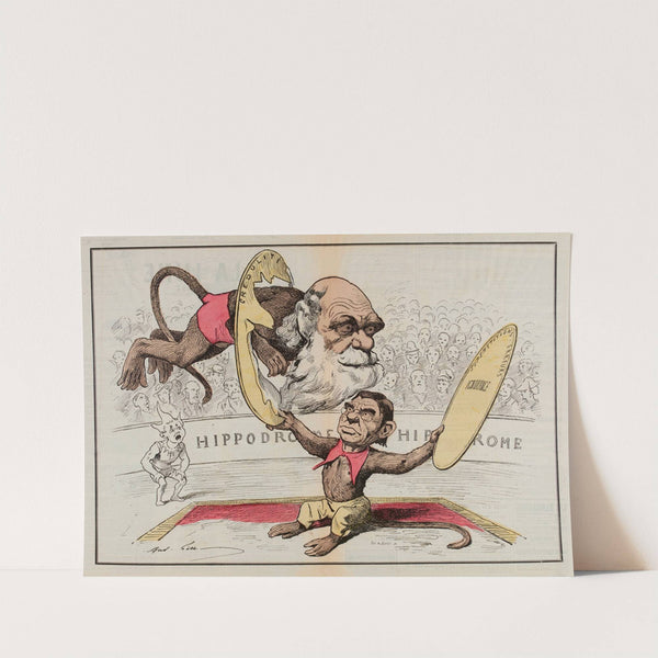 Darwin (1878) by André Gill