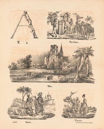 Das allegrösste Bilder ABC. A (1828)