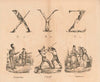 Das allegrösste Bilder ABC. X,Y,Z (1828)