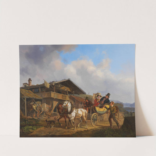 Das Almosen by August Franz Schelver