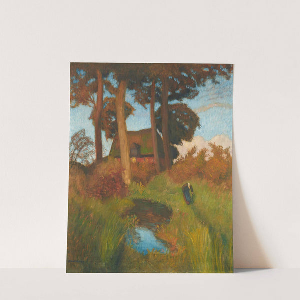 Das alte Haus (1922) by Otto Modersohn