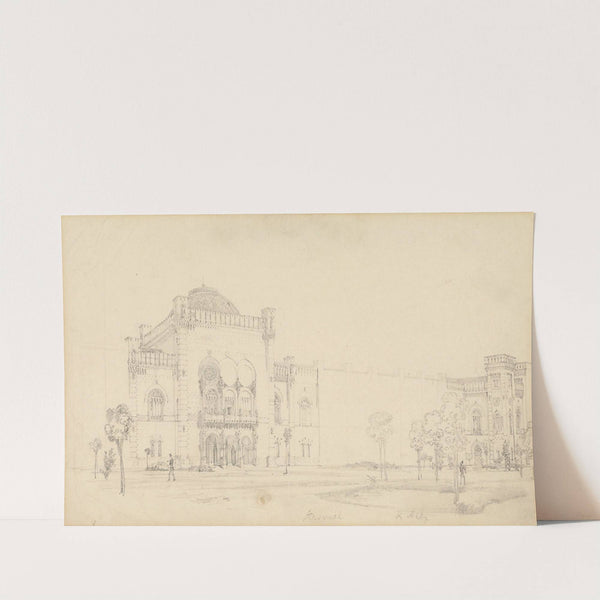 Das Arsenal by Rudolf von Alt