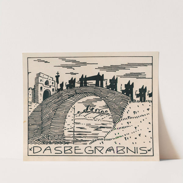 Das Begräbnis by Karl Wiener