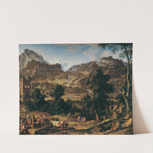 Das Berner Oberland by Joseph Anton Koch