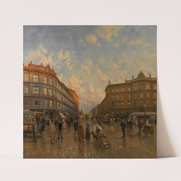 Das Bürgerversorgungshaus im Jahr 1888 (1888) by Ladislaus Eugen Petrovits