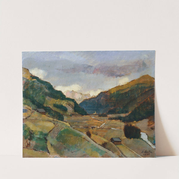 Das Defereggental In Osttirol by Anton Hula