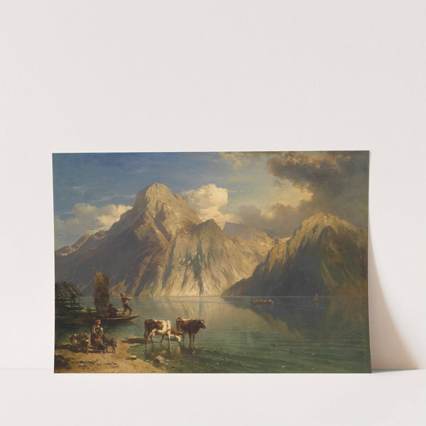 Das Echo vom Traunstein by Carl Schweninger