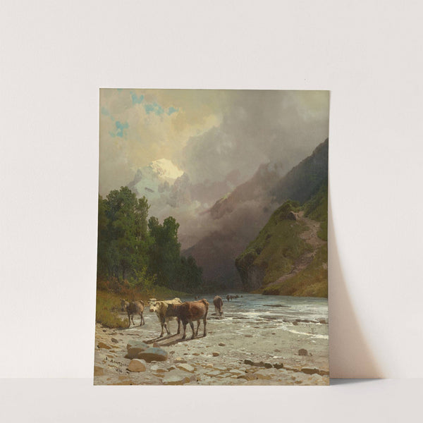 Das Elbrus-Gebirge (1876) by Arsenius Mestschersky