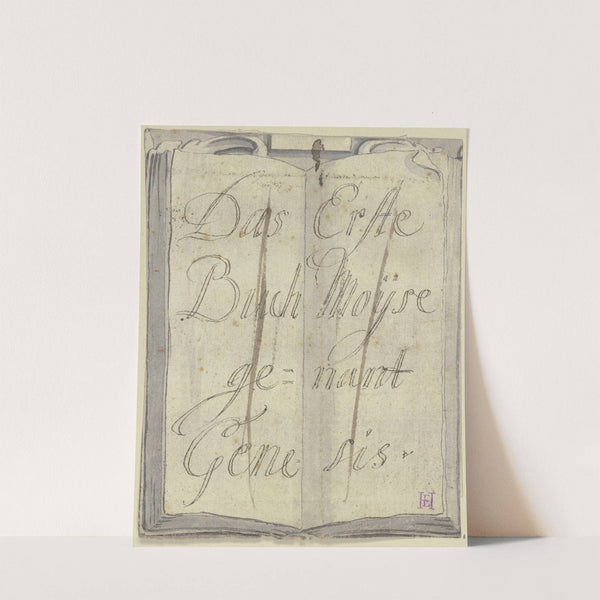 Das erste Buch Moÿse genannt Genesis by Johann Jakob von Sandrart