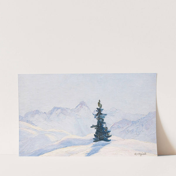 Das Erzhorn Bei Arosa by Rodolfo Olgiati