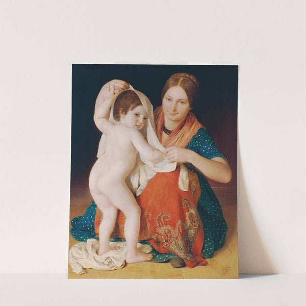 Das frische Hemd (1847) by Johann Baptist Reiter