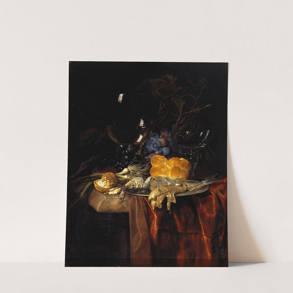 Das Frühstück by Willem van Aelst