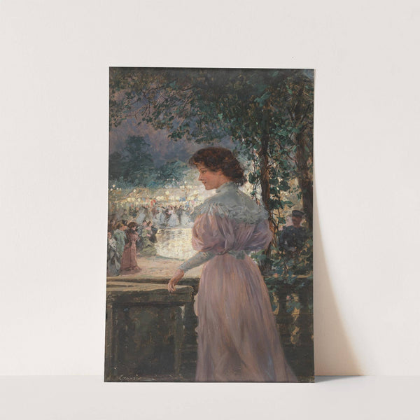 Das Gartenfest by Wilhelm Gause
