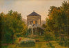 Das Gartenhaus beim Landhaus von Johann Baptist Weis in Speising