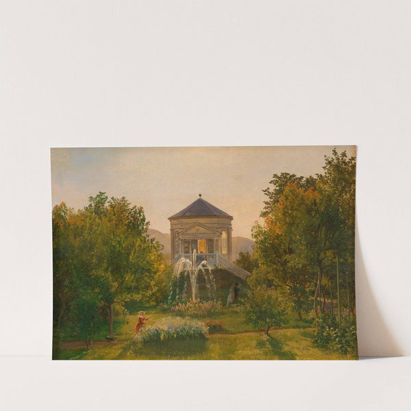 Das Gartenhaus beim Landhaus von Johann Baptist Weis in Speising by Friedrich Loos