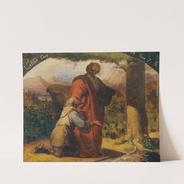 Das Gleichnis vom unfruchtbaren Feigenbaum by Carl Rahl