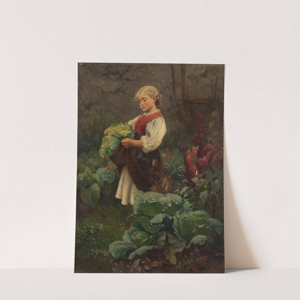 Das Hausmütterchen by Leopold Carl Müller