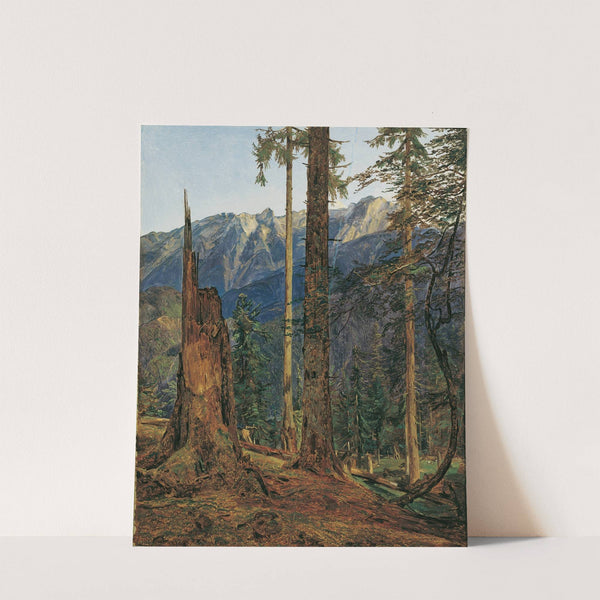 Das Höllengebirge bei Ischl (1834) by Ferdinand Georg Waldmüller