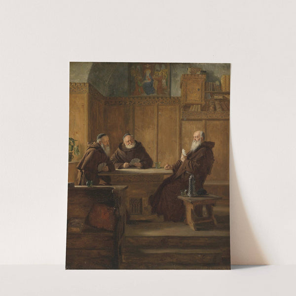 Das Kartenspiel (1892) by Eduard von Grützner