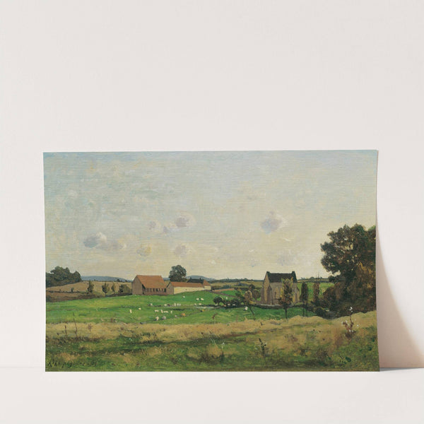 Das Landgut von Saulce (Dept. Gonne) (1869) by Henri-Joseph Harpignies