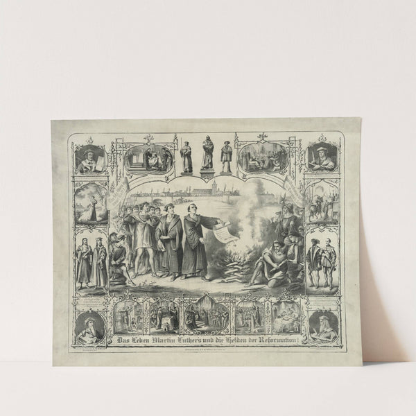 Das Leben Martin Luther’s und die helden der Reformation (1874) by Henry Jerome Schile