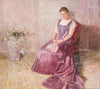 Das lila Staatskleid. Frau von Birkenreuth