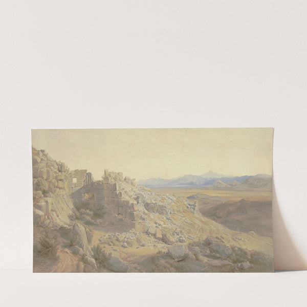 Das Löwentor zu Mykene (1854) by Karl Friedrich Harveng