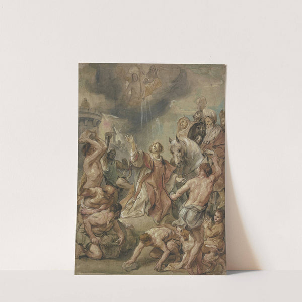 Das Martyrium des Heiligen Stephanus by Jacob Jordaens