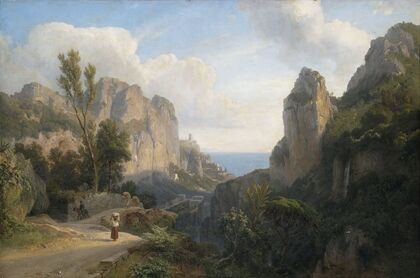 Das Mühlental bei Amalfi — size preview