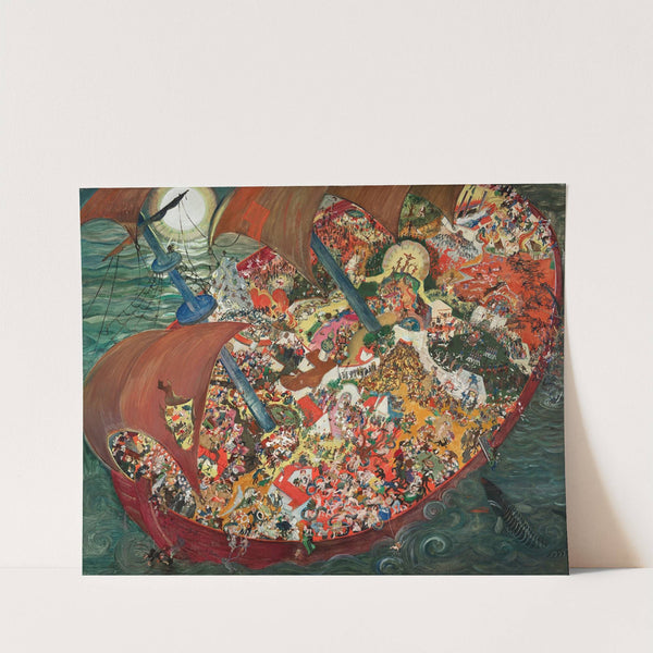 Das Narrenschiff by Oskar Laske