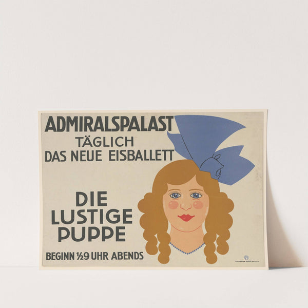 Das neue Eisballett ‘Die lustige Puppe’ (1913) by Julius Klinger