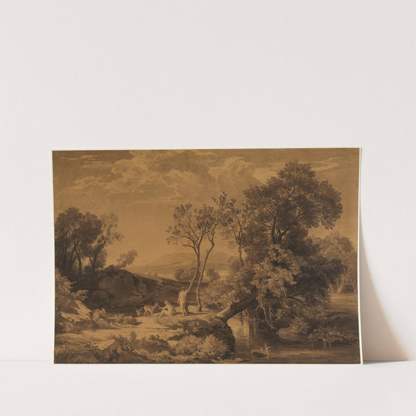 Das Paradies als ein Frühlingsmorgen (Im Paradies I) by Johann Wilhelm Schirmer