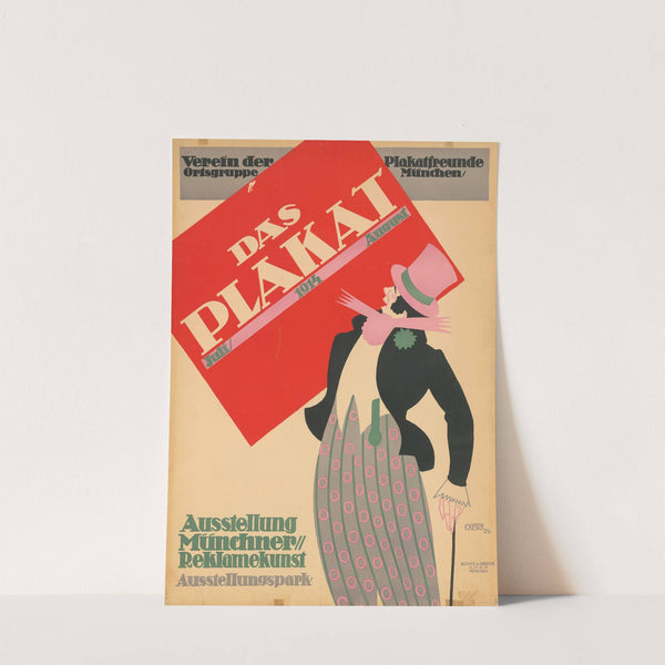 Das Plakat. Ausstellung Münchner Reklamekunst (1914) by Josef Geis