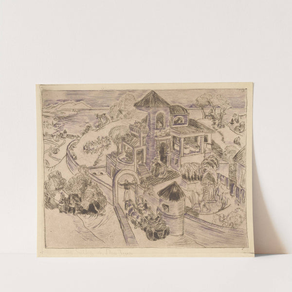 Das Schloss des Don Juan. (1910) by Albert Welti