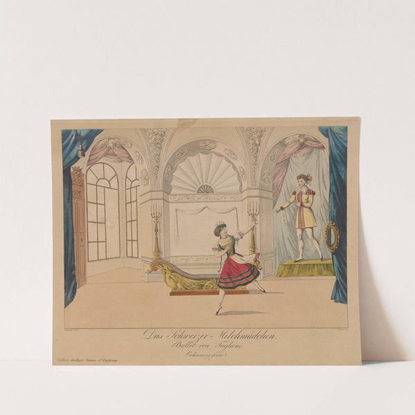 Madame Romanini, la sylphide aerienne (1837) by Johann Christian Schoeller