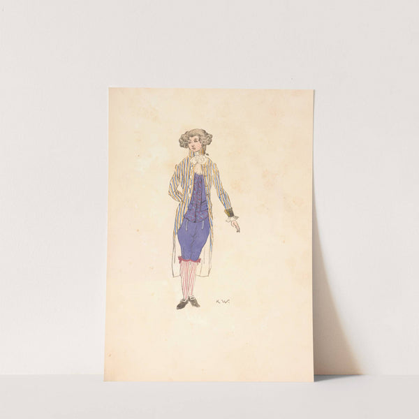 Das Theater – Buhnenbilder und Kostume Pl.01 (1912) by Karl Walser