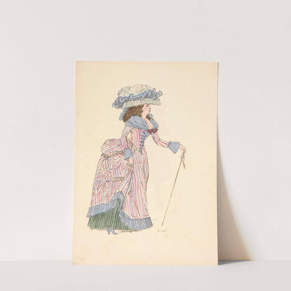 Das Theater – Buhnenbilder und Kostume Pl.04 (1912) by Karl Walser
