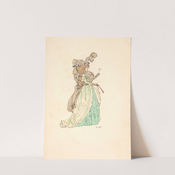 Das Theater – Buhnenbilder und Kostume Pl.09 (1912) by Karl Walser