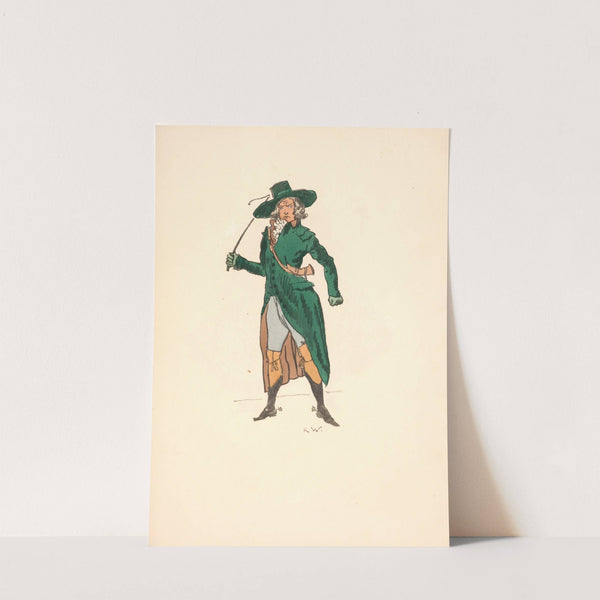 Das Theater – Buhnenbilder und Kostume Pl.10 (1912) by Karl Walser