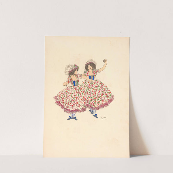 Das Theater – Buhnenbilder und Kostume Pl.11 (1912) by Karl Walser