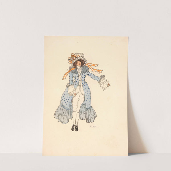 Das Theater – Buhnenbilder und Kostume Pl.12 (1912) by Karl Walser