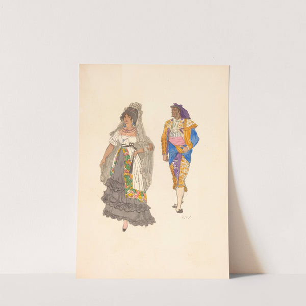 Das Theater – Buhnenbilder und Kostume Pl.19 (1912) by Karl Walser