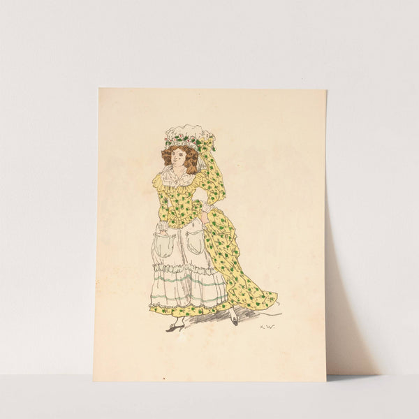 Das Theater – Buhnenbilder und Kostume Pl.24 (1912) by Karl Walser