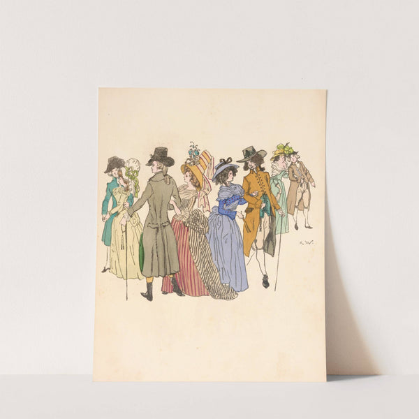 Das Theater – Buhnenbilder und Kostume Pl.25 (1912) by Karl Walser