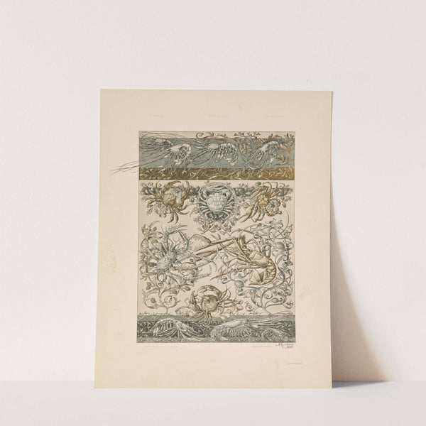 Das Thier in der decorativen Kunst Pl.12 by Anton Seder